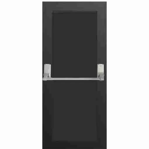 Aluminium Single Door with Fire Escape Panic Bar 1 – Made to Measure — design ad38, supply only