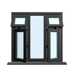 Casement aluminium windows
