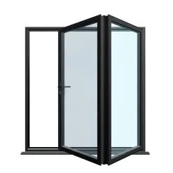 Bi-fold doors supplied by Aluminium Windows UK