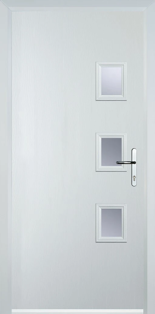 3 square flush grained right — design cd21, supply only