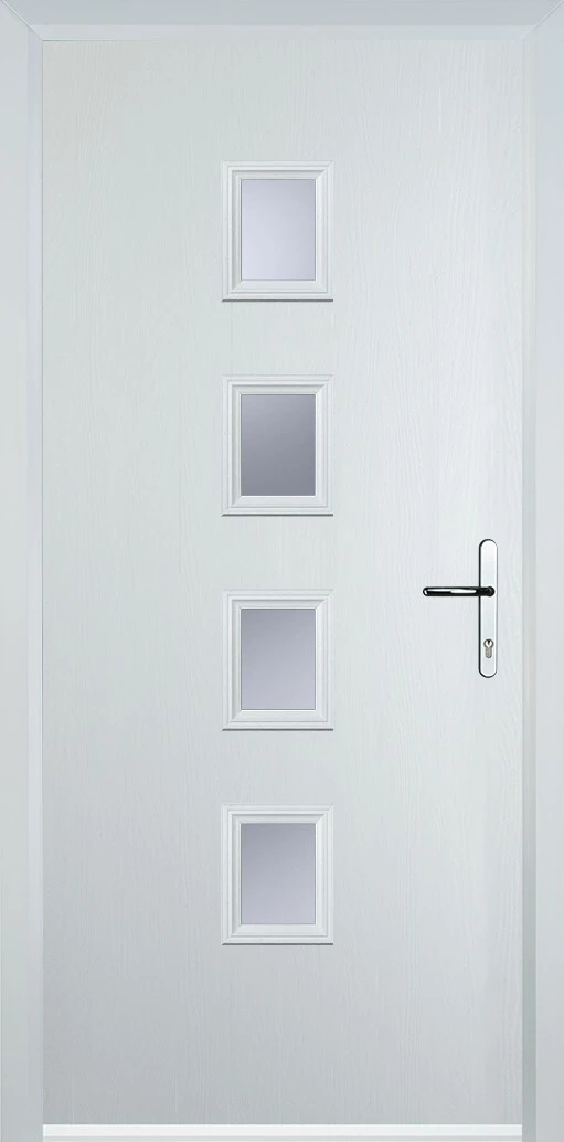 4 square flush grained — design cd26, supply only