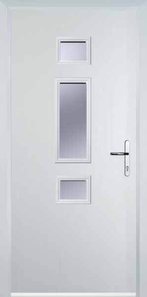 Mid 3 square flush grained — design cd46, supply only