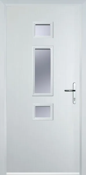 Mid 3 square flush grained — design cd46, supply only