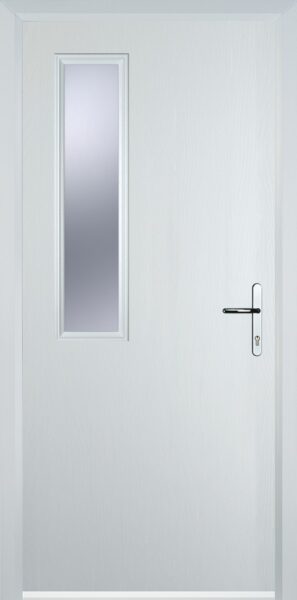 Mid square flush grained left — design cd48, supply only
