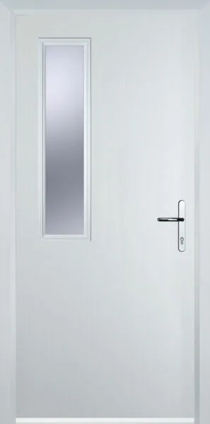 Mid square flush grained left — design cd48, supply only