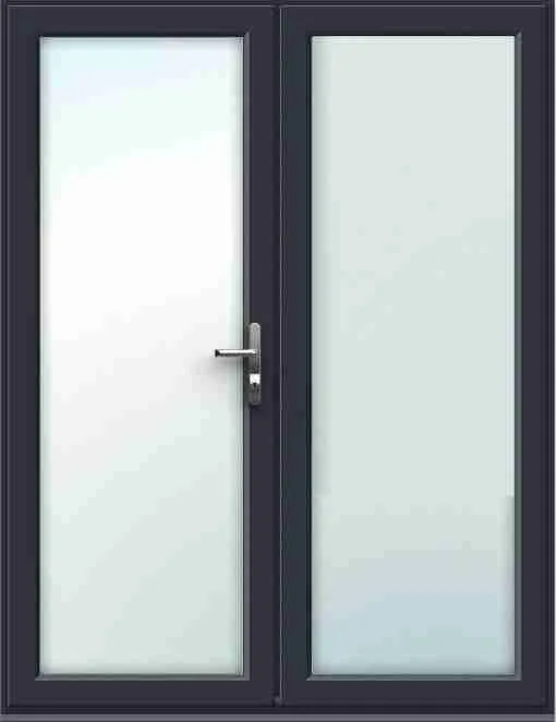 French doors supplied by Aluminium Windows UK