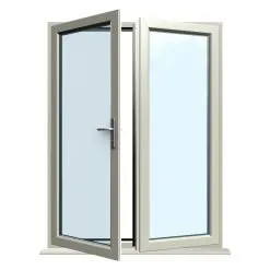 uPVC French — design fd30, supply only