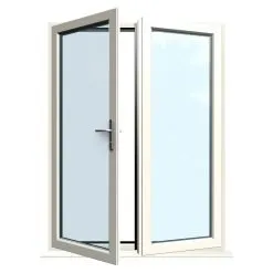uPVC French — design fd33, supply only