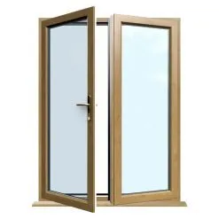 uPVC French — design fd38, supply only