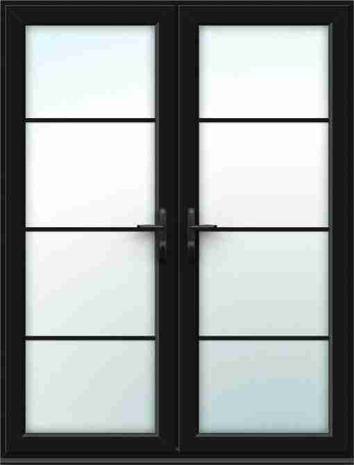 Crittal upvc french — design fd6, supply only