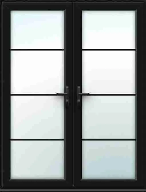 Crittal upvc french — design fd6, supply only