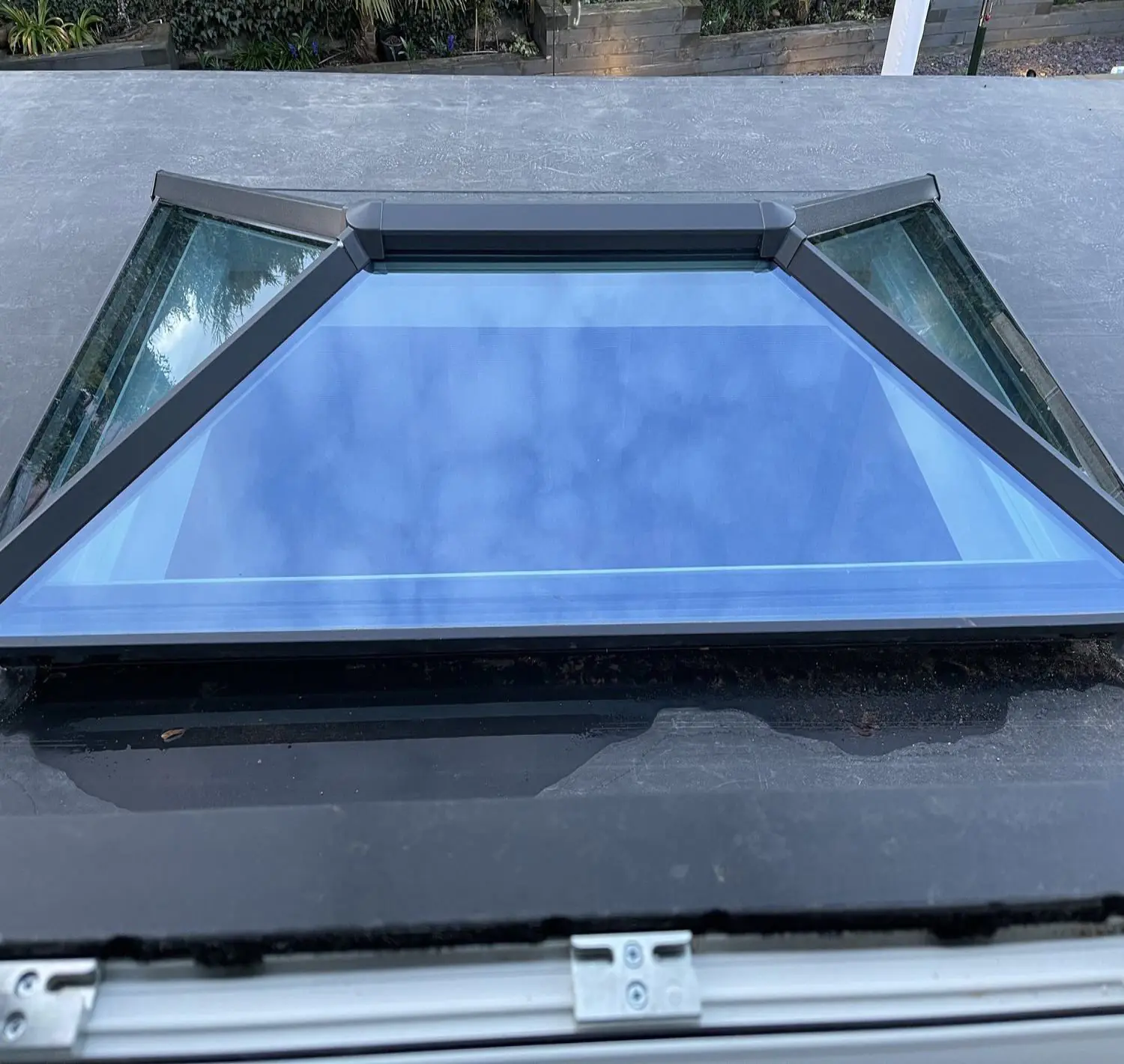 Lantern active blue glass — design rl21, supply only