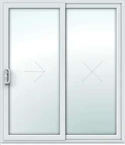 uPVC 2 pane — design sp6, supply only